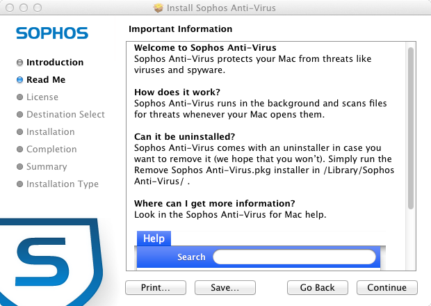 removing sophos antivirus mac